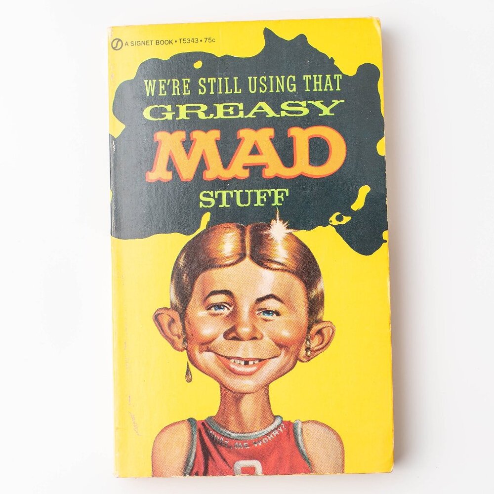 1963 William Gaines /‎ We're Still Using that Greasy MAD Stuff Vintage Book